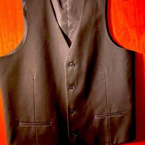 Mens black vest size Large
